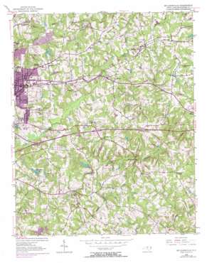 McLeansville USGS topographic map 36079a6