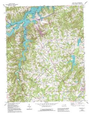 Olive Hill topo map