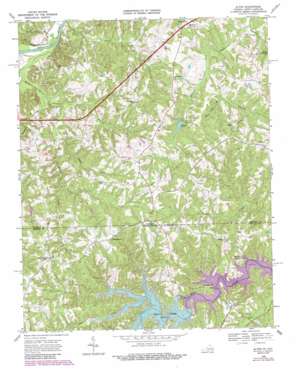 Danville USGS topographic map 36079e1