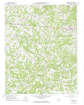 East Bend USGS topographic map 36080b5