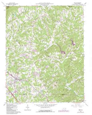 King USGS topographic map 36080c3