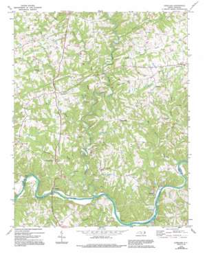 Copeland USGS topographic map 36080c6