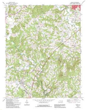 Dobson USGS topographic map 36080d6