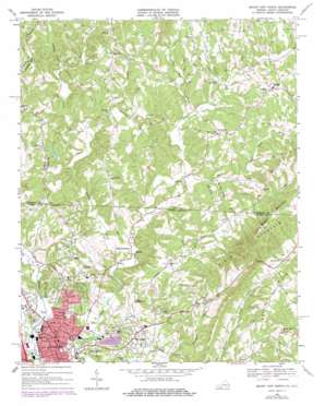 Mount Airy North USGS topographic map 36080e5