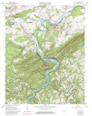 Austinville USGS topographic map 36080g8