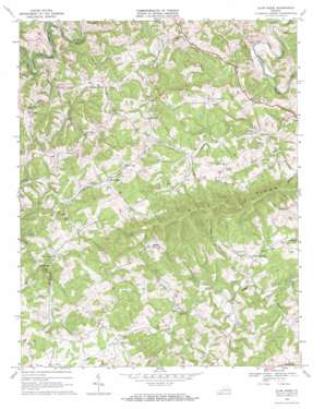 Alum Ridge USGS topographic map 36080h4