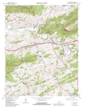 Max Meadows USGS topographic map 36080h8