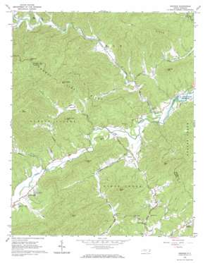 Grandin USGS topographic map 36081a4