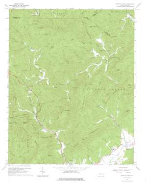 Buffalo Cove USGS topographic map 36081a5