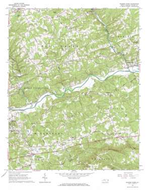 Roaring River USGS topographic map 36081b1