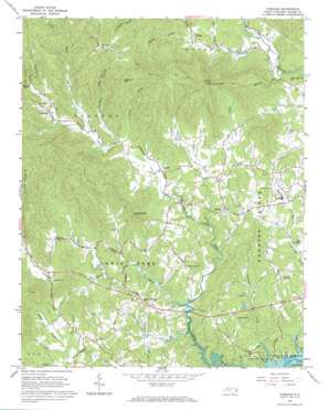 Purlear USGS topographic map 36081b3