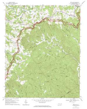 Deep Gap USGS topographic map 36081b5