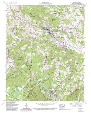 Boone USGS topographic map 36081b6