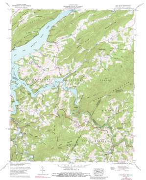 Elk Mills topo map
