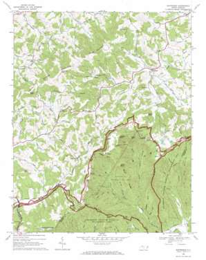 Whitehead USGS topographic map 36081d2