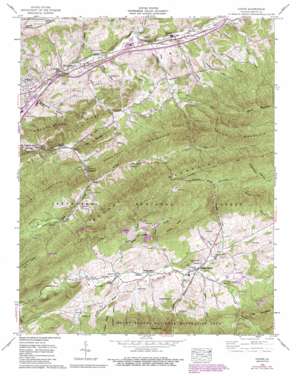 Atkins USGS topographic map 36081g4
