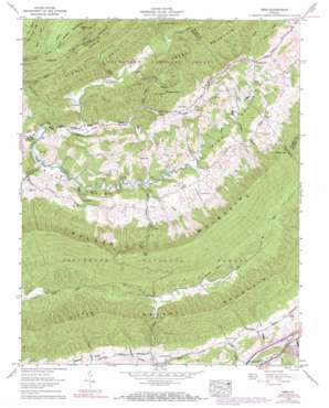 Nebo USGS topographic map 36081h4