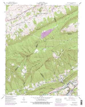 Saltville USGS topographic map 36081h7