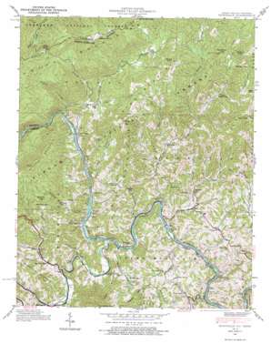 Huntdale topo map