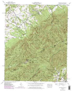Greystone topo map