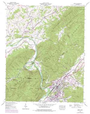 Erwin USGS topographic map 36082b4