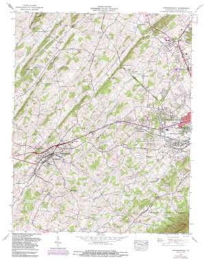 Jonesborough USGS topographic map 36082c4