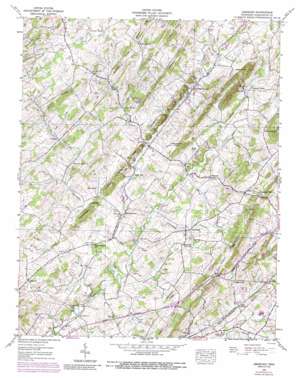 Leesburg USGS topographic map 36082c5