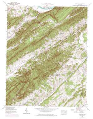 Lovelace USGS topographic map 36082d6