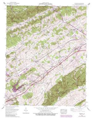 Wyndale USGS topographic map 36082f1