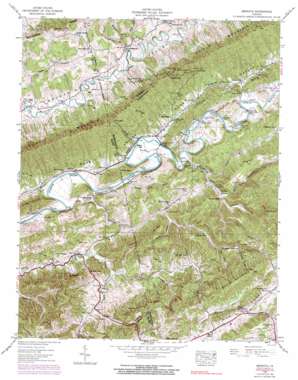 Blountville USGS topographic map 36082f3