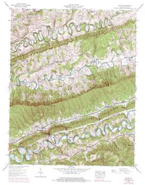 Hiltons USGS topographic map 36082f4