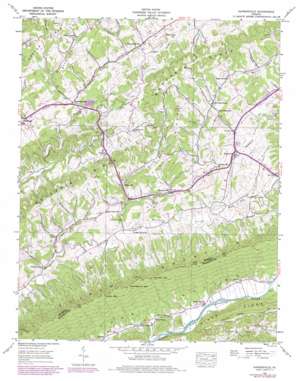 Hansonville USGS topographic map 36082g2