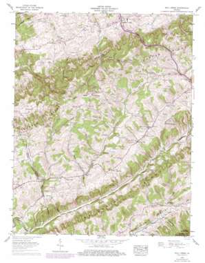 Moll Creek USGS topographic map 36082g3