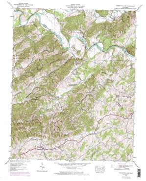 Morristown USGS topographic map 36083a1