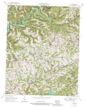 Clouds topo map