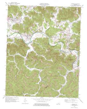 Artemus USGS topographic map 36083g7