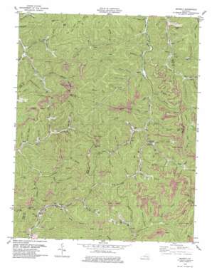 Beverly topo map