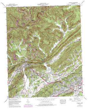 Windrock USGS topographic map 36084a3