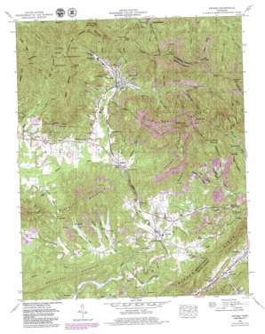 Petros USGS topographic map 36084a4