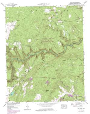 Fox Creek USGS topographic map 36084a8