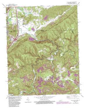 Corbin USGS topographic map 36084e1