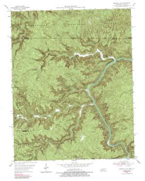 Barthell Sw topo map