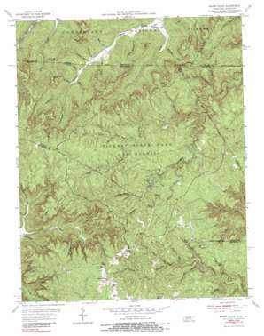 Sharp Place topo map