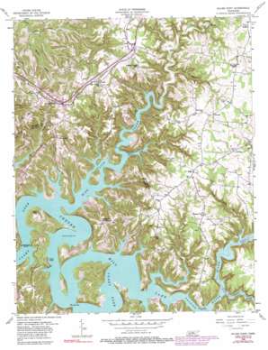 Silver Point topo map