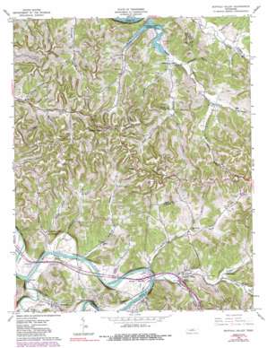 Buffalo Valley USGS topographic map 36085b7