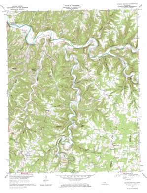 Dodson Branch USGS topographic map 36085c5