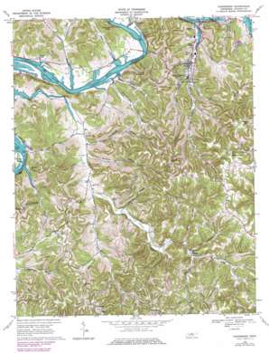 Gainesboro USGS topographic map 36085c6