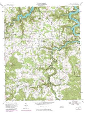 Alpine USGS topographic map 36085d2