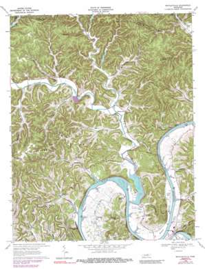 Whitleyville USGS topographic map 36085d6