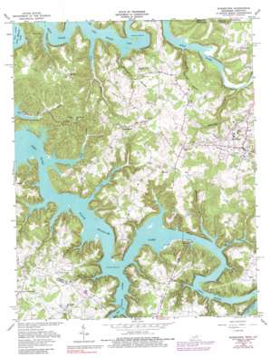Byrdstown USGS topographic map 36085e2